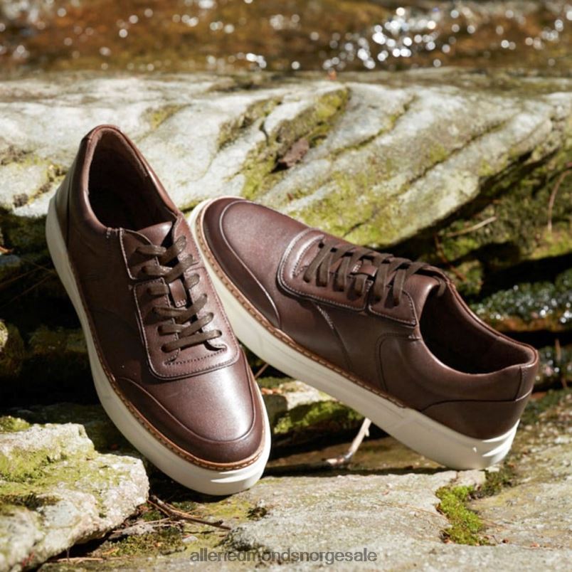 nei Allen Edmonds menn burke sneaker med snøre mørkebrun 64B6Z372