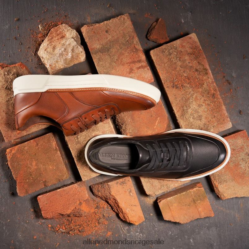 nei Allen Edmonds menn burke sneaker med snøre svart 64B6Z66
