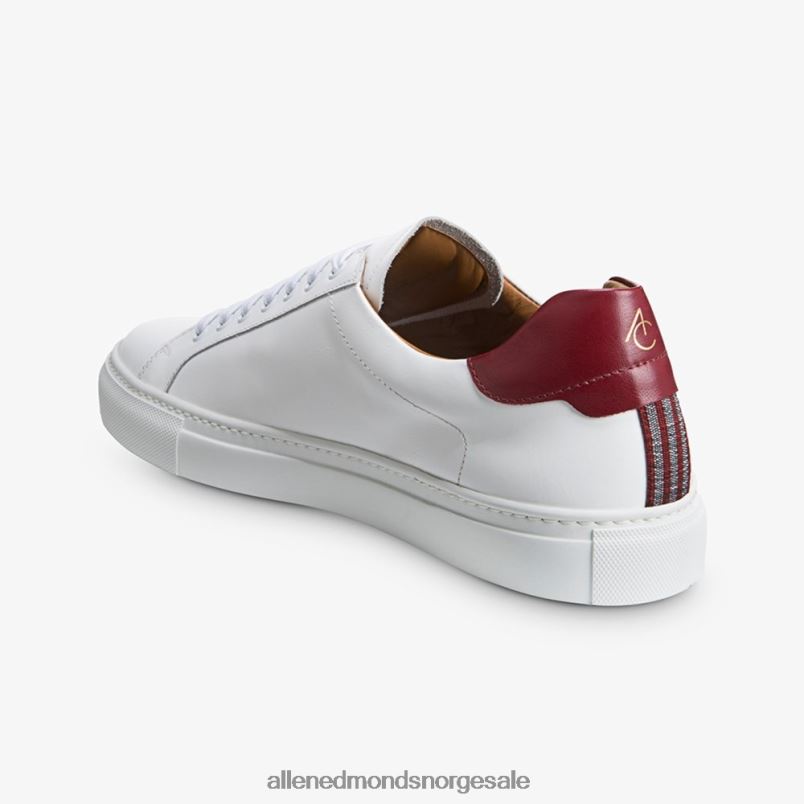 nei Allen Edmonds menn farim sneaker fra Armando cabral hvit 64B6Z127
