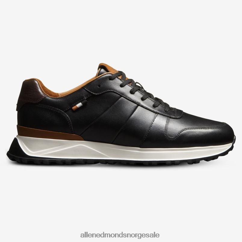 nei Allen Edmonds menn lawson sneaker med snøre Svart lær 64B6Z334