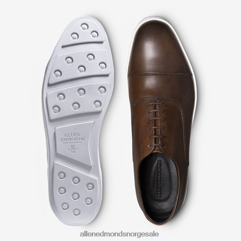 nei Allen Edmonds menn park avenue oxford kjole joggesko bourbon brun 64B6Z63