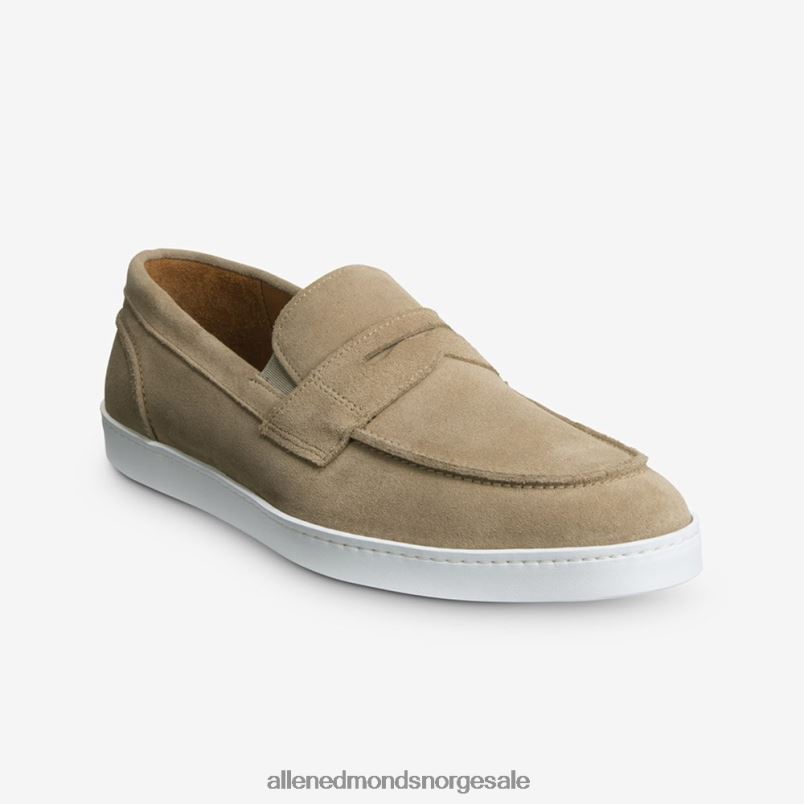 nei Allen Edmonds menn randolph slip-on sneaker i semsket skinn bein semsket skinn 64B6Z22
