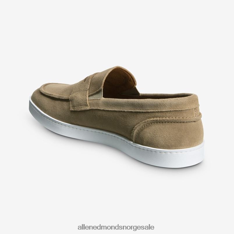 nei Allen Edmonds menn randolph slip-on sneaker i semsket skinn bein semsket skinn 64B6Z22