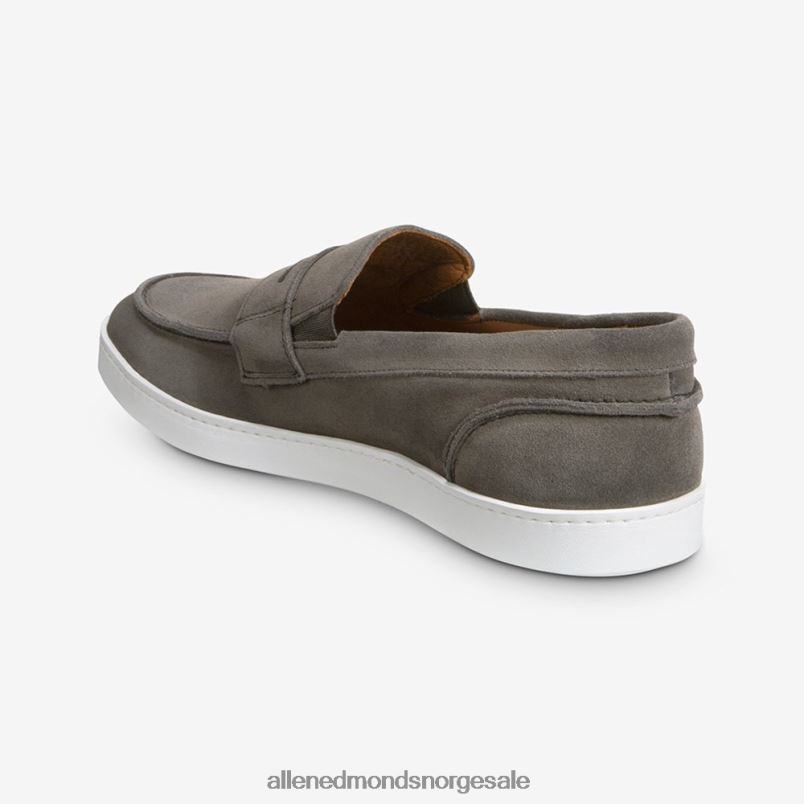 nei Allen Edmonds menn randolph slip-on sneaker i semsket skinn grå semsket skinn 64B6Z270