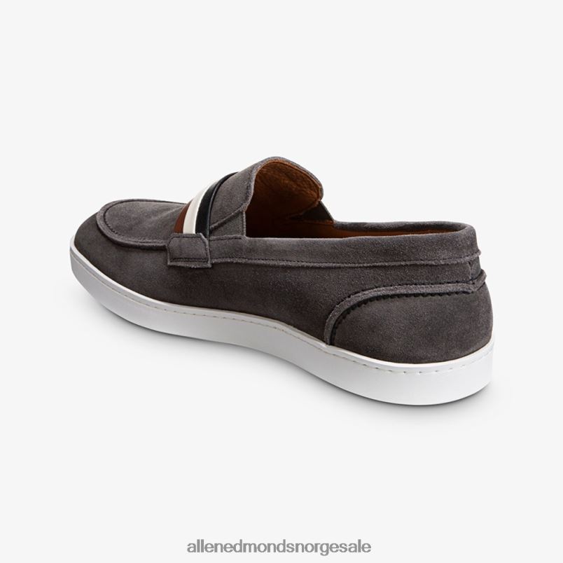 nei Allen Edmonds menn randolph slip-on sneaker i semsket skinn signatur grå semsket skinn 64B6Z269