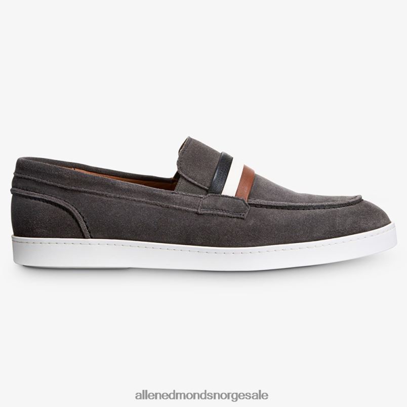 nei Allen Edmonds menn randolph slip-on sneaker i semsket skinn signatur grå semsket skinn 64B6Z269