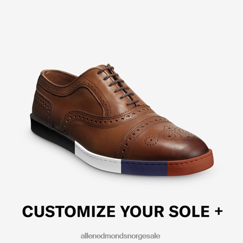 nei Allen Edmonds menn strand oxford kjole sneaker valnøtt brun 64B6Z33