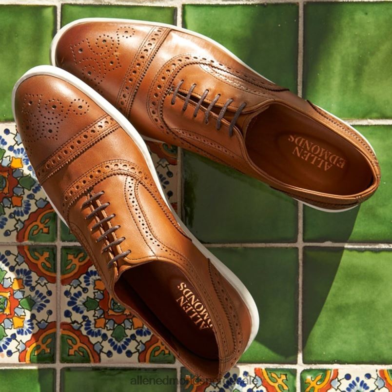 nei Allen Edmonds menn strand oxford kjole sneaker valnøtt brun 64B6Z33