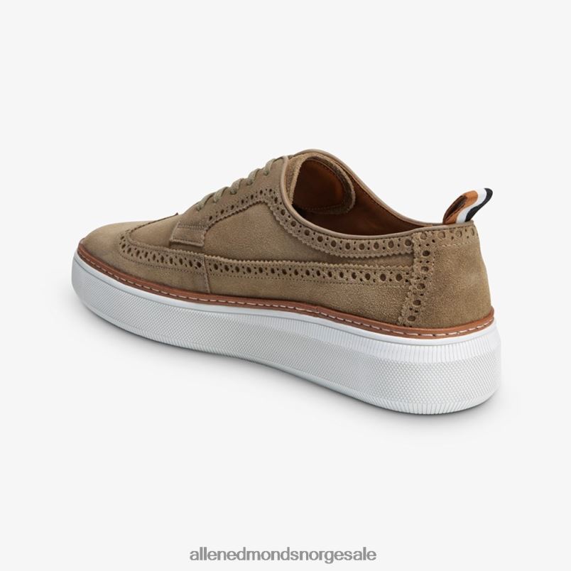 nei Allen Edmonds menn tremont derbysneaker i semsket skinn bein 64B6Z109