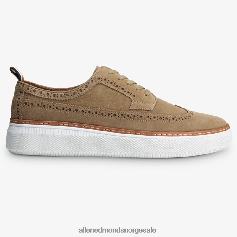 nei Allen Edmonds menn tremont derbysneaker i semsket skinn bein 64B6Z109