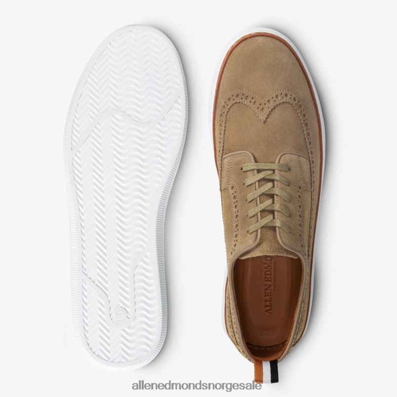 nei Allen Edmonds menn tremont derbysneaker i semsket skinn bein 64B6Z109