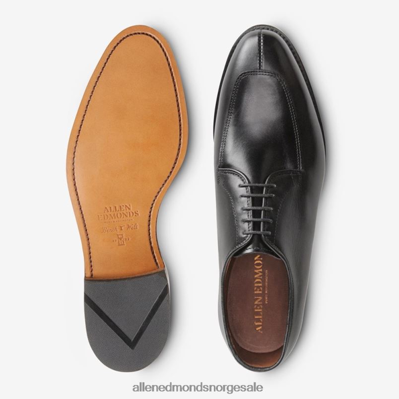 nei Allen Edmonds menn delray blucher dress sko svart 64B6Z67