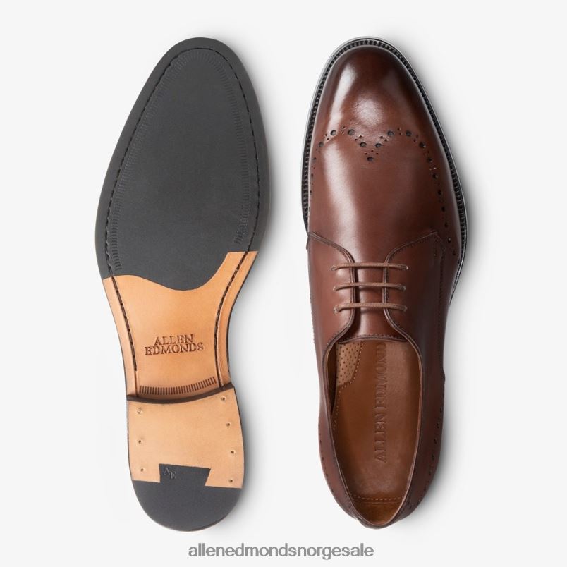 nei Allen Edmonds menn lucca derby dress sko mørk chili 64B6Z321