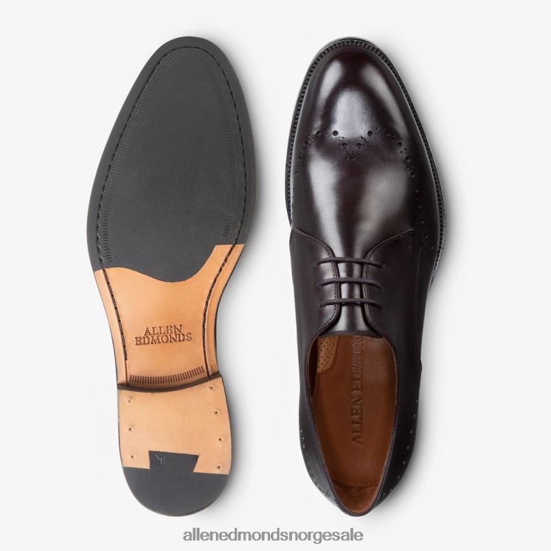 nei Allen Edmonds menn lucca derby dress sko mahogni 64B6Z320