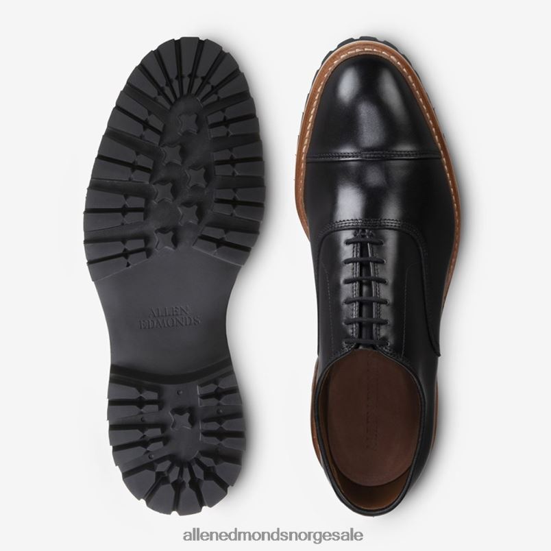 nei Allen Edmonds menn park avenue signatur lug dress sko Svart lær 64B6Z40