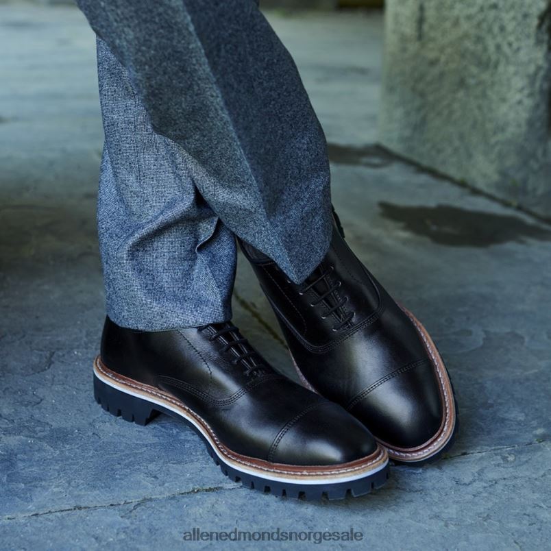 nei Allen Edmonds menn park avenue signatur lug dress sko Svart lær 64B6Z40