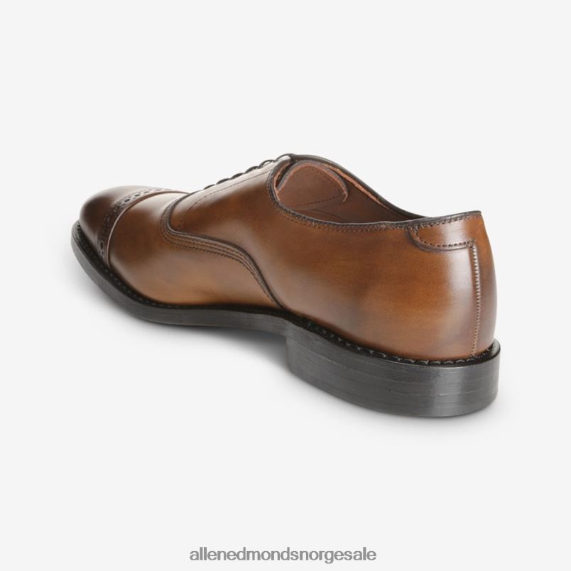 nei Allen Edmonds menn fifth avenue cap-toe oxford bourbon 64B6Z112