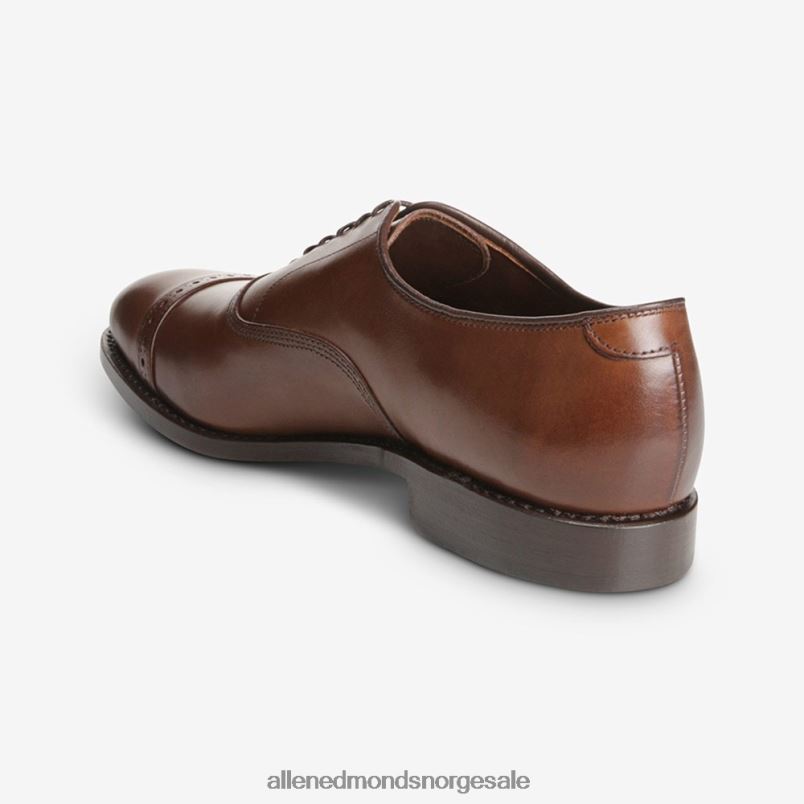 nei Allen Edmonds menn fifth avenue cap-toe oxford dress sko kaffe brun 64B6Z313