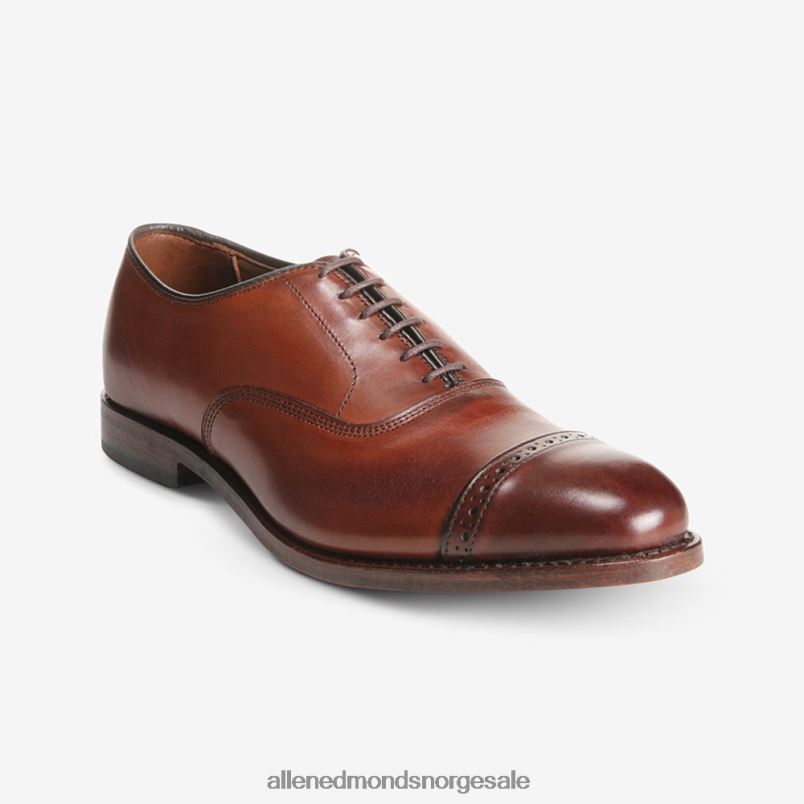 nei Allen Edmonds menn fifth avenue cap-toe oxford dress sko mørk chili 64B6Z312