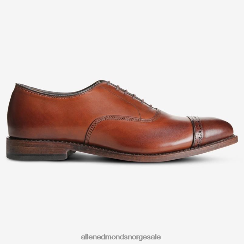 nei Allen Edmonds menn fifth avenue cap-toe oxford dress sko mørk chili 64B6Z312