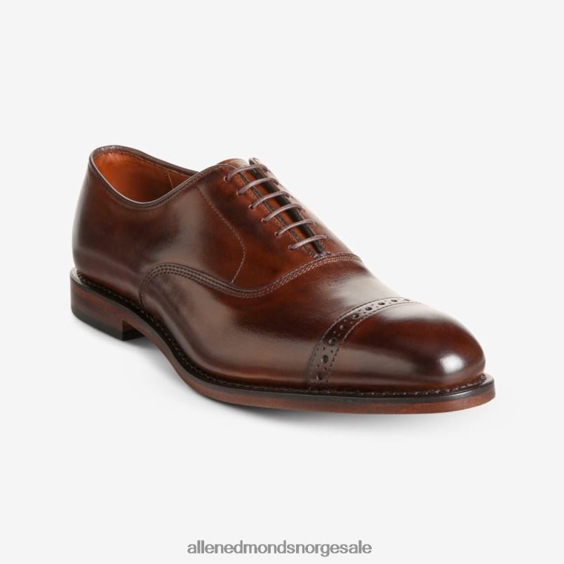 nei Allen Edmonds menn fifth avenue cap-toe oxford dress sko mahogni 64B6Z43