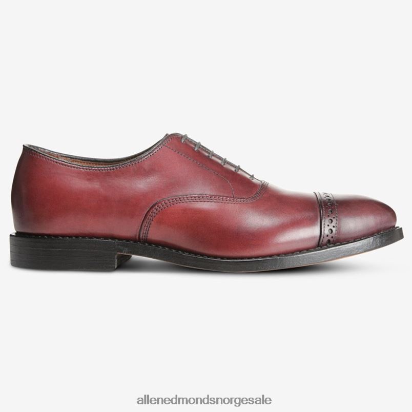 nei Allen Edmonds menn fifth avenue cap-toe oxford dress sko okseblod 64B6Z111