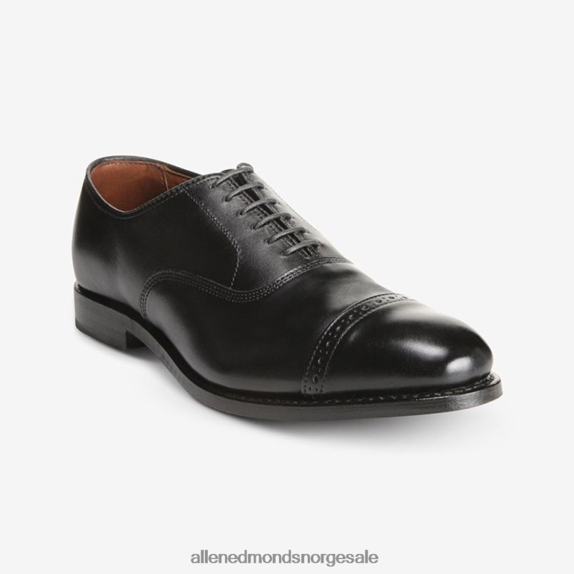 nei Allen Edmonds menn fifth avenue cap-toe oxford dress sko svart 64B6Z310