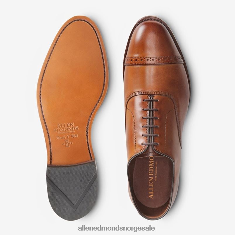 nei Allen Edmonds menn fifth avenue cap-toe oxford dress sko valnøtt brun 64B6Z311