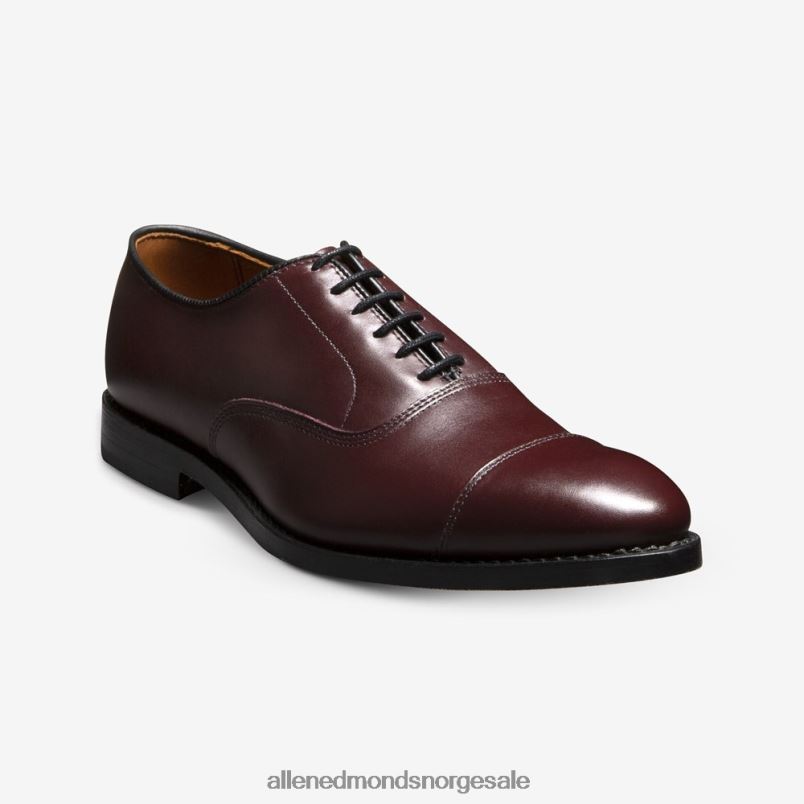 nei Allen Edmonds menn park avenue cap-toe oxford dress sko burgunder skinn 64B6Z45