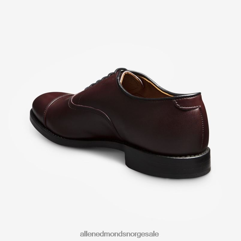 nei Allen Edmonds menn park avenue cap-toe oxford dress sko burgunder skinn 64B6Z45
