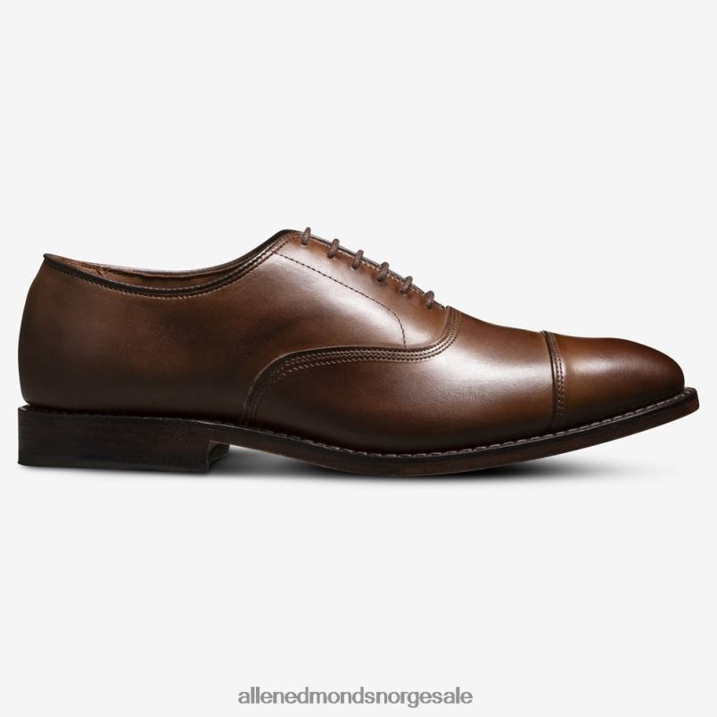 nei Allen Edmonds menn park avenue cap-toe oxford dress sko kaffe brun 64B6Z42