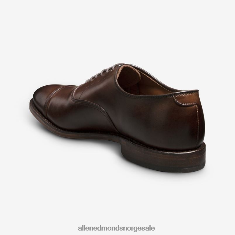 nei Allen Edmonds menn park avenue cap-toe oxford dress sko mahogni 64B6Z44