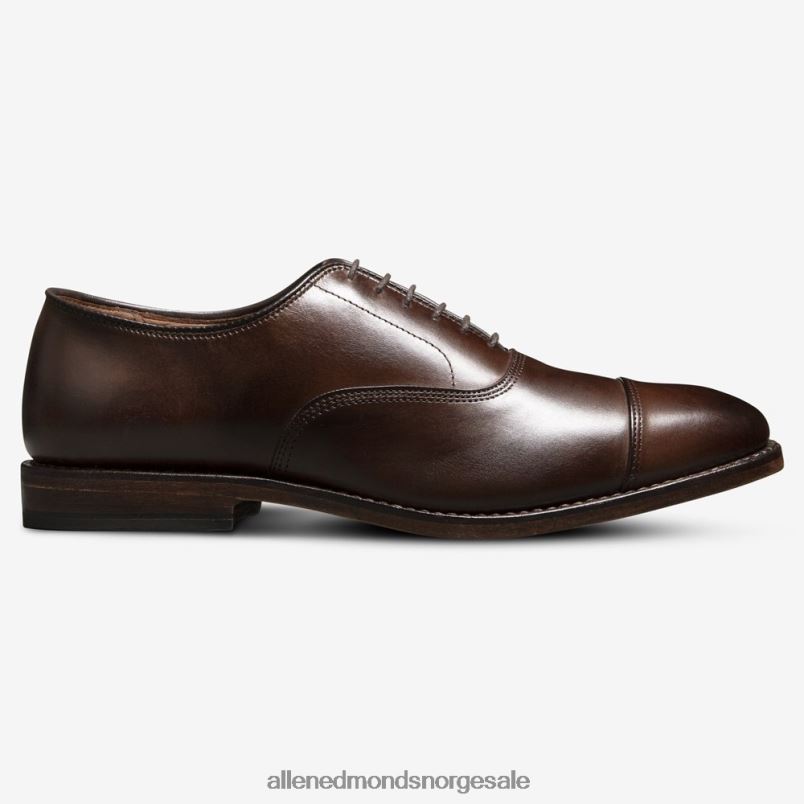 nei Allen Edmonds menn park avenue cap-toe oxford dress sko mahogni 64B6Z44