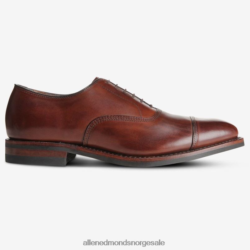 nei Allen Edmonds menn park avenue cap-toe oxford dress sko med dainite såle mørk chili 64B6Z12
