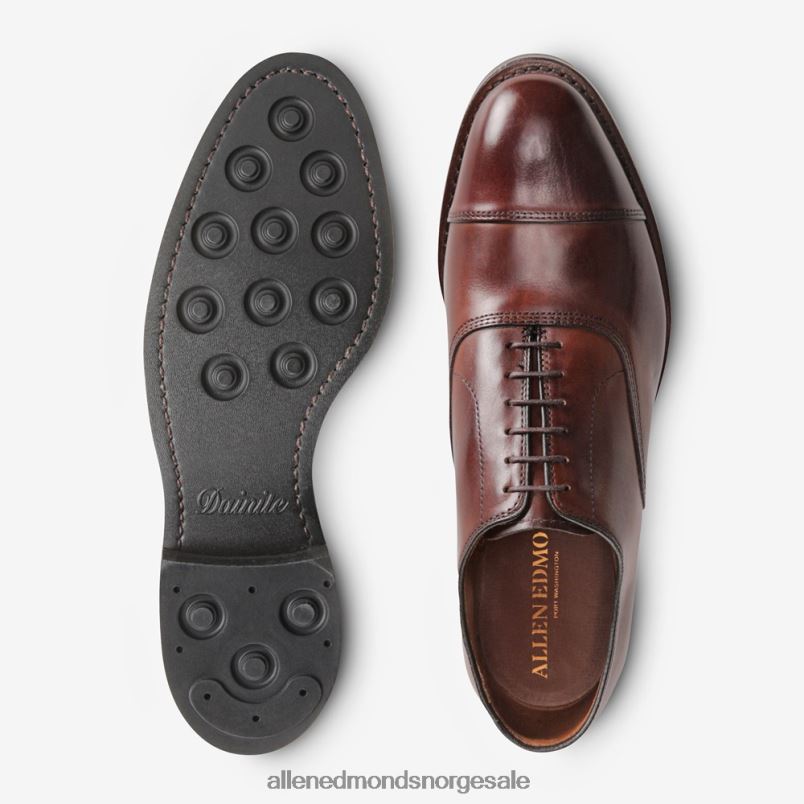 nei Allen Edmonds menn park avenue cap-toe oxford dress sko med dainite såle mørk chili 64B6Z12