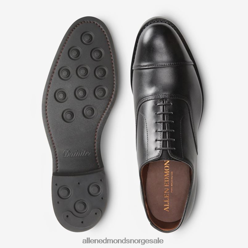 nei Allen Edmonds menn park avenue cap-toe oxford dress sko med dainite såle svart 64B6Z235