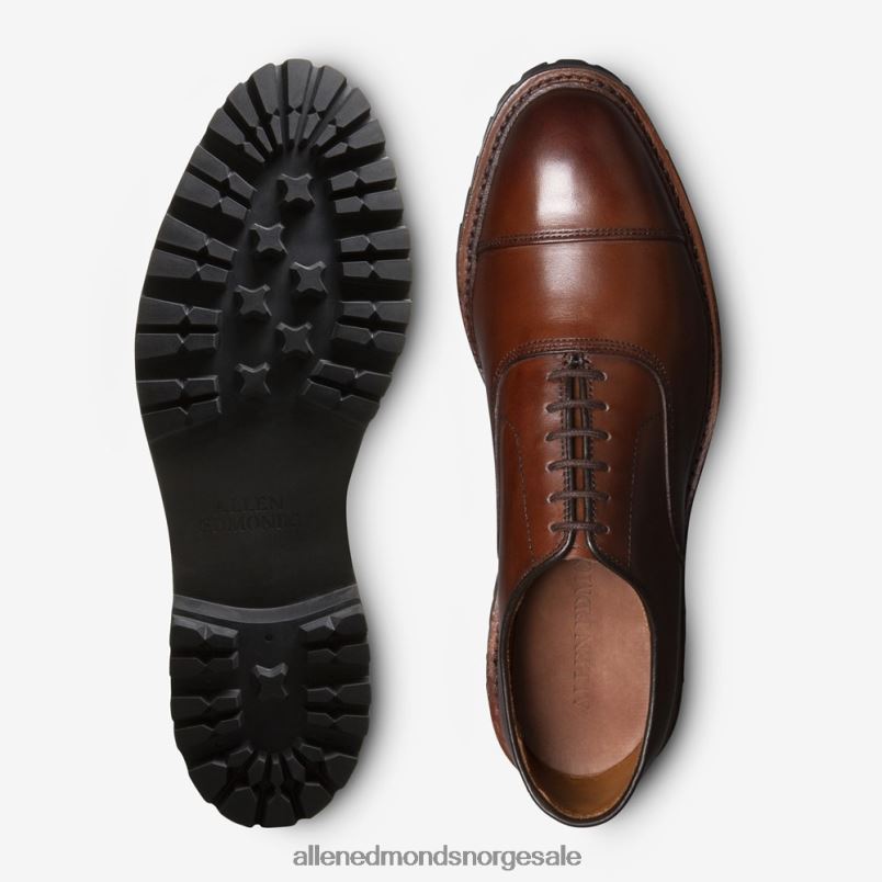 nei Allen Edmonds menn park avenue cap-toe oxford dress sko med lug såle chili skinn 64B6Z5