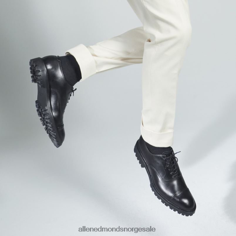 nei Allen Edmonds menn park avenue cap-toe oxford dress sko med lug såle svart 64B6Z137