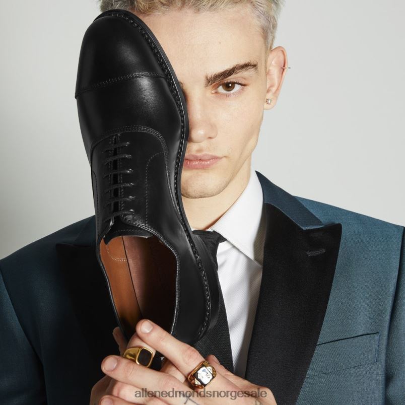 nei Allen Edmonds menn park avenue cap-toe oxford dress sko svart 64B6Z39