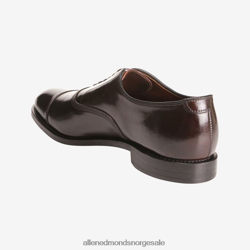 nei Allen Edmonds menn park avenue shell cordovan cap-toe oxford dress sko brun cordovan 64B6Z276