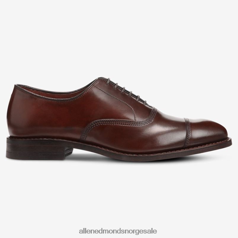 nei Allen Edmonds menn park avenue shell cordovan cap-toe oxford dress sko chili cordovan 64B6Z278