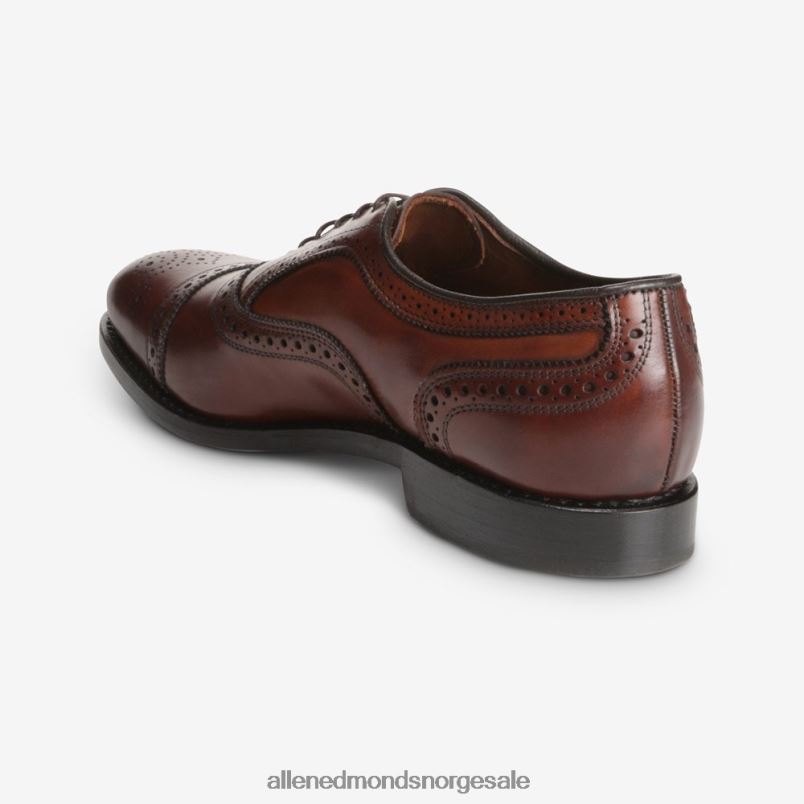 nei Allen Edmonds menn strand cap-toe oxford dress sko mørk chili 64B6Z272