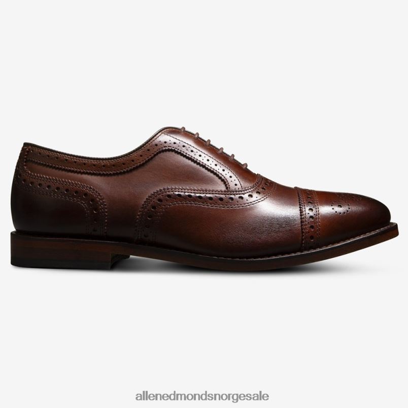 nei Allen Edmonds menn strand cap-toe oxford dress sko mahogni 64B6Z23