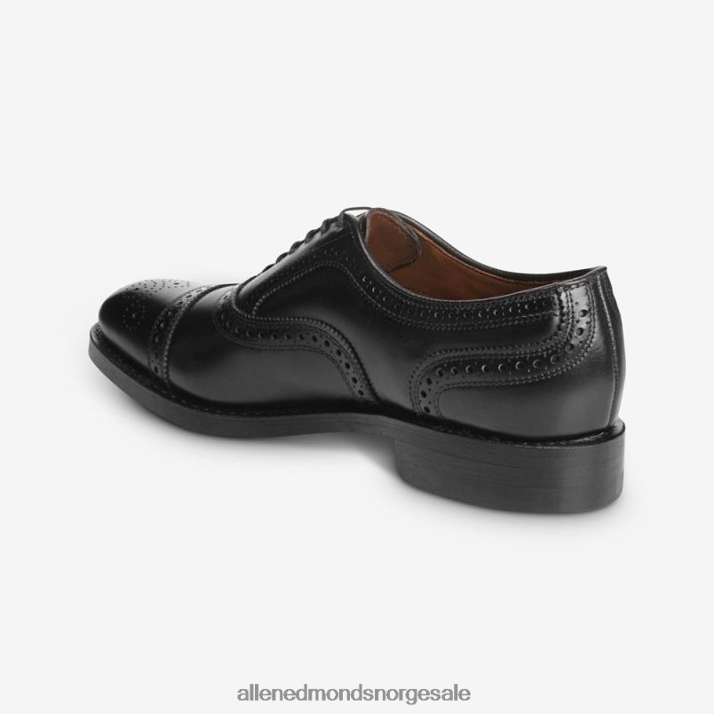 nei Allen Edmonds menn strand cap-toe oxford dress sko med dainite såle svart 64B6Z29