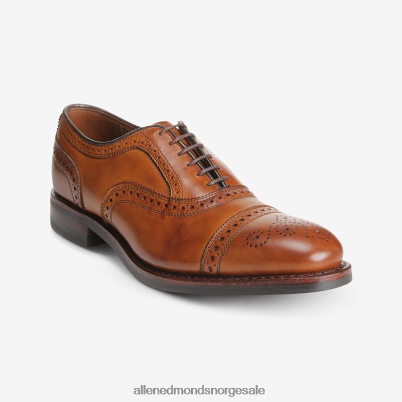 nei Allen Edmonds menn strand cap-toe oxford dress sko med dainite såle valnøtt brun 64B6Z288
