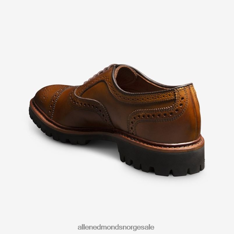 nei Allen Edmonds menn strand cap-toe oxford dress sko med lug såle valnøtt 64B6Z305