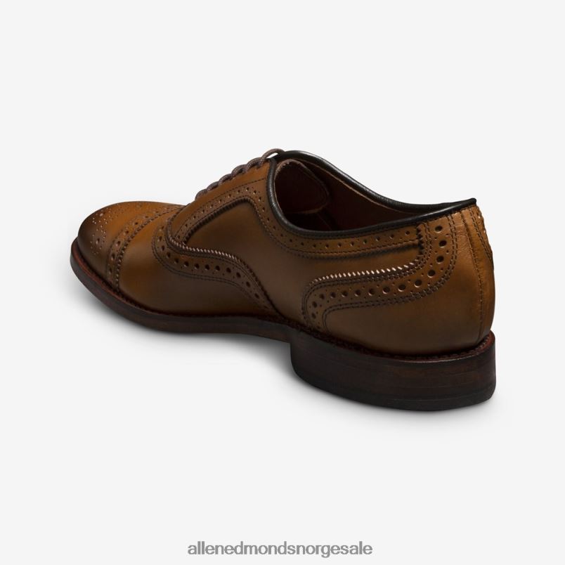 nei Allen Edmonds menn strand cap-toe oxford dress sko valnøtt brun 64B6Z273