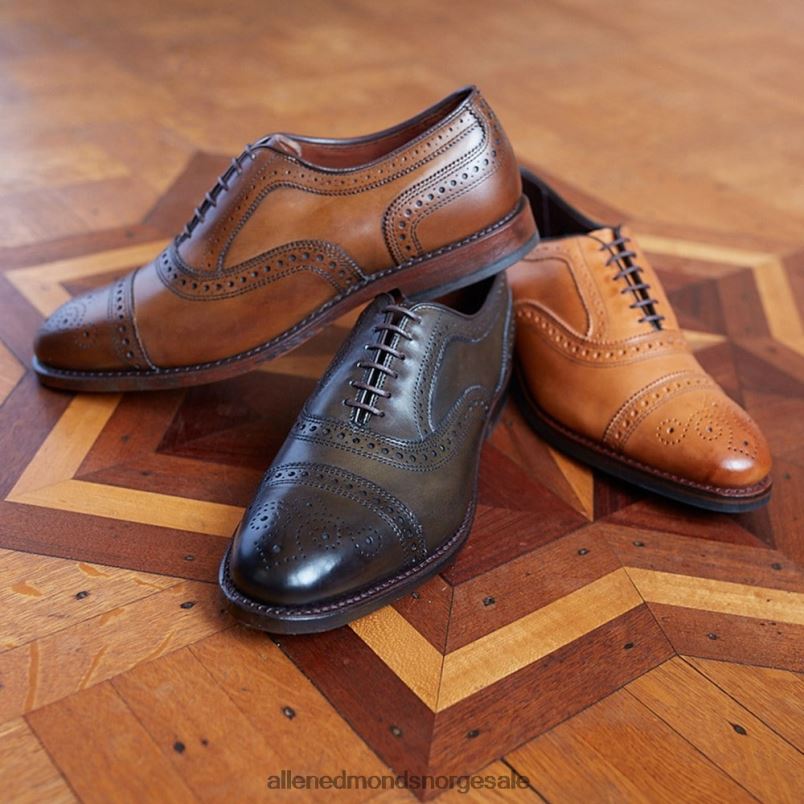 nei Allen Edmonds menn strand cap-toe oxford dress sko valnøtt brun 64B6Z273