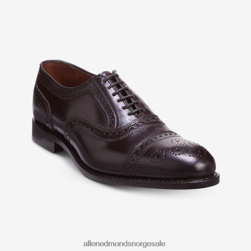 nei Allen Edmonds menn strand shell cordovan cap-toe oxford dress sko burgunder cordovan 64B6Z295