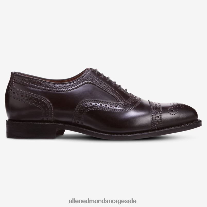 nei Allen Edmonds menn strand shell cordovan cap-toe oxford dress sko burgunder cordovan 64B6Z295
